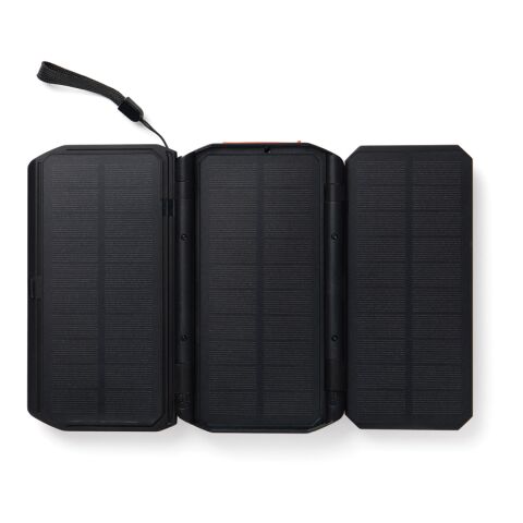 Nordic Drift Titan 10.000mAh Solar Powerbank with 3 Panels schwarz | ohne Werbeanbringung | Nicht verfügbar | Nicht verfügbar