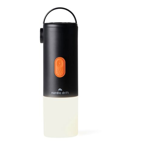 Nordic Drift Titan 2-in-1-Luftpumpe und Campinglampe schwarz | ohne Werbeanbringung | Nicht verfügbar | Nicht verfügbar