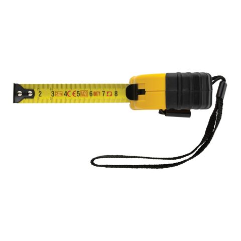 3m/16mm Maßband aus RCS recyceltem Kunststoff gelb-schwarz | ohne Werbeanbringung | Nicht verfügbar | Nicht verfügbar