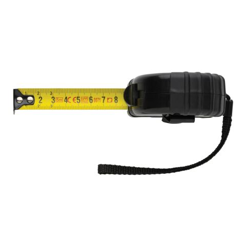 5m/19mm Maßband aus RCS recyceltem Kunststoff schwarz | ohne Werbeanbringung | Nicht verfügbar | Nicht verfügbar