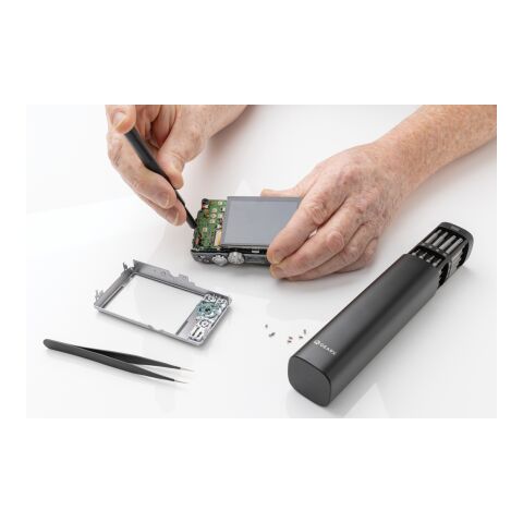 Gear X 56-tlg. Präzisions-Bit-Set aus RCS recyc. Aluminium schwarz | ohne Werbeanbringung | Nicht verfügbar | Nicht verfügbar