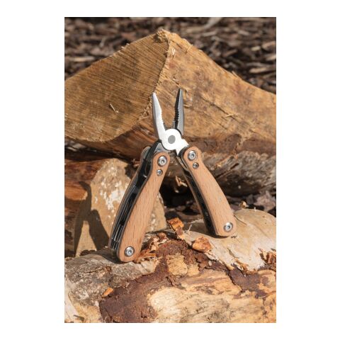 Holz Mini-Multitool braun | ohne Werbeanbringung | Nicht verfügbar | Nicht verfügbar