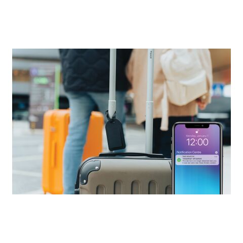 Globetrack RCS rPolyester Anhänger mit weltweiter Ortung schwarz | ohne Werbeanbringung | Nicht verfügbar | Nicht verfügbar