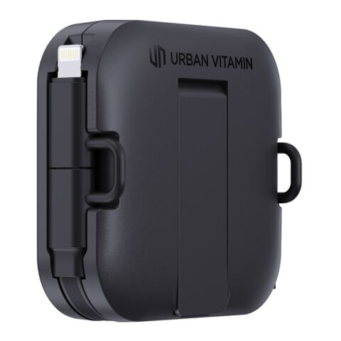Urban Vitamin San Jose 100W-Halter mit einziehbarem Kabel schwarz | ohne Werbeanbringung | Nicht verfügbar | Nicht verfügbar