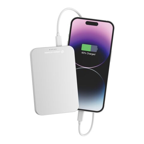 Urban Vitamin Richmond 5000mAh Powerbank aus RCS Plastik/Alu silber | ohne Werbeanbringung | Nicht verfügbar | Nicht verfügbar