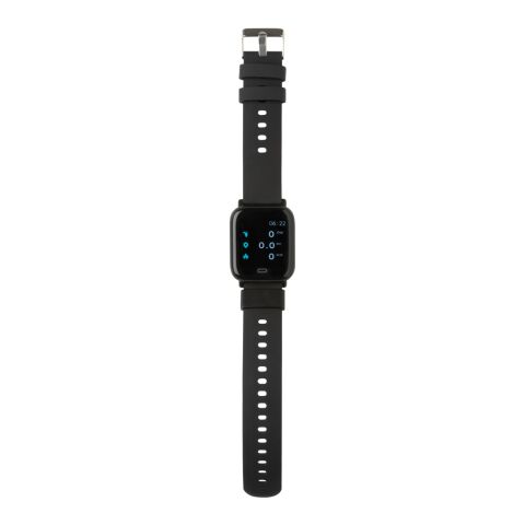 Fit Watch aus RCS recyceltem TPU schwarz | ohne Werbeanbringung | Nicht verfügbar | Nicht verfügbar