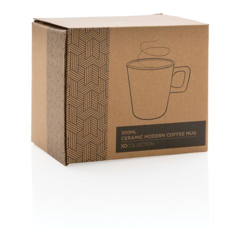 Moderne Keramik Kaffeetasse grau | ohne Werbeanbringung | Nicht verfügbar | Nicht verfügbar