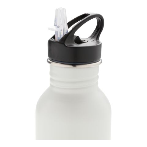 Deluxe Sportflasche aus Edelstahl grau | ohne Werbeanbringung | Nicht verfügbar | Nicht verfügbar | Nicht verfügbar