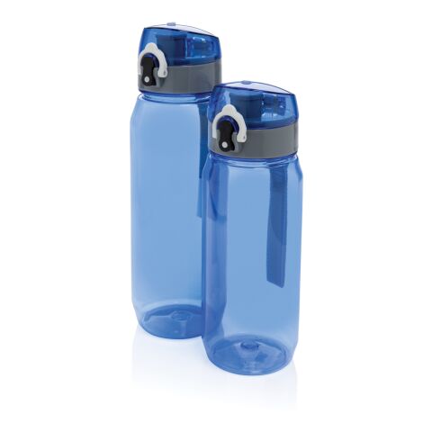 Yide RCS rPET verschließbare Wasserflasche 600ml blau | ohne Werbeanbringung | Nicht verfügbar | Nicht verfügbar