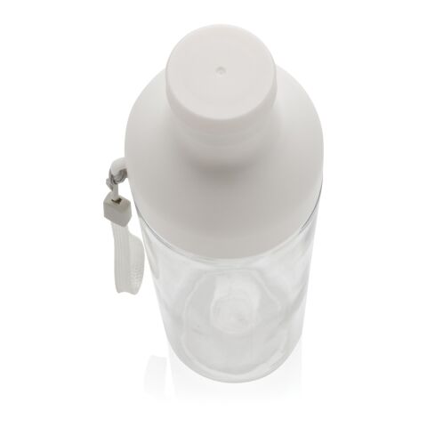 Impact auslaufsichere Wasserflasche aus RCS recyc. PET 600ml weiß | ohne Werbeanbringung | Nicht verfügbar | Nicht verfügbar