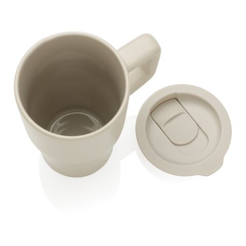 Keramik Luxe Quencher 490ml grau | ohne Werbeanbringung | Nicht verfügbar | Nicht verfügbar