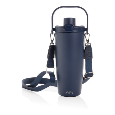Avira Ayala Crossbody Duosip Becher aus RCS rec. Stahl navy blau | ohne Werbeanbringung | Nicht verfügbar | Nicht verfügbar