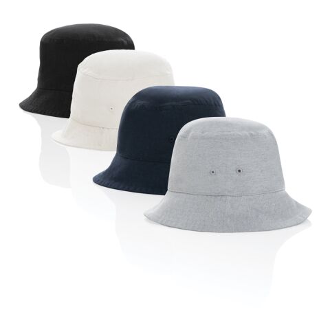 Impact Aware™ 285g/m² ungefärbter Recycled Canvas-Fischerhut grau | ohne Werbeanbringung | Nicht verfügbar | Nicht verfügbar | Nicht verfügbar