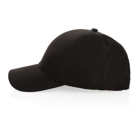Impact AWARE™ rPET 6-Panel-Sportkappe schwarz | ohne Werbeanbringung | Nicht verfügbar | Nicht verfügbar | Nicht verfügbar
