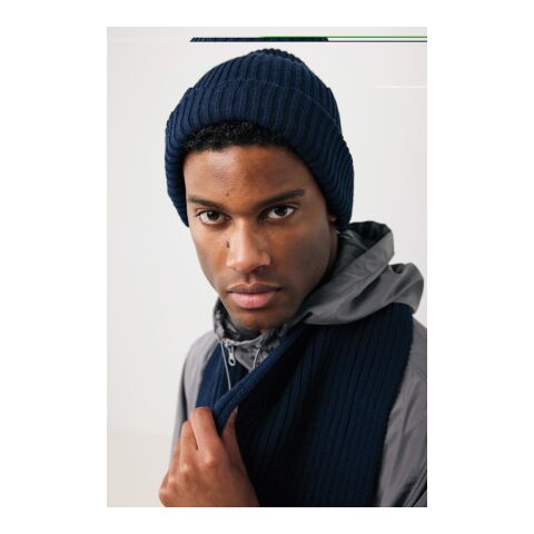 Impact AWARE™ Polylana® Strickschal 180x25cm navy blau | ohne Werbeanbringung | Nicht verfügbar | Nicht verfügbar | Nicht verfügbar