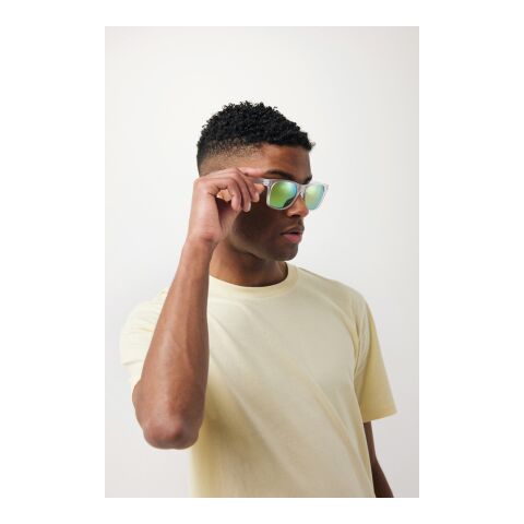 Gleam Sonnenbrille aus RCS rec. PC mit verspiegelten Gläsern weiß | ohne Werbeanbringung | Nicht verfügbar | Nicht verfügbar