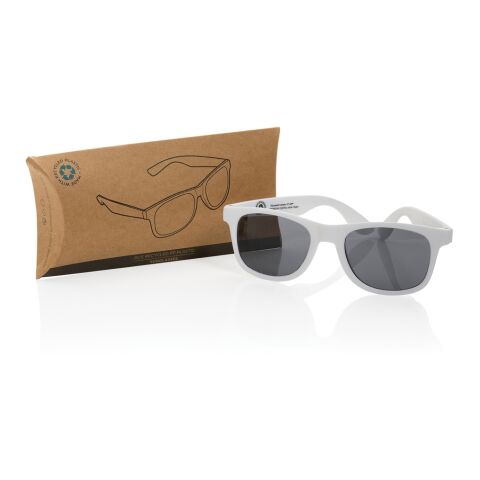 Sonnenbrille aus GRS recyceltem PP-Kunststoff weiß | ohne Werbeanbringung | Nicht verfügbar | Nicht verfügbar
