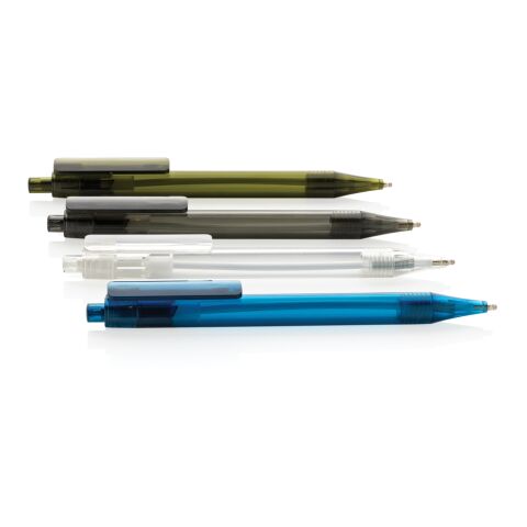 GRS rPET X8 transparenter Stift schwarz | ohne Werbeanbringung | Nicht verfügbar | Nicht verfügbar