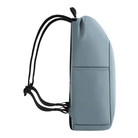 Urban wasserabweisender Anti-Diebstahl Rucksack blau-schwarz