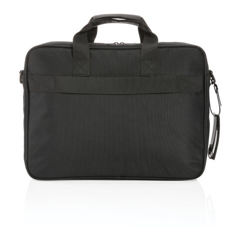Swiss Peak AWARE™ RPET Voyager 15.6&quot; Laptop-Tasche schwarz | ohne Werbeanbringung | Nicht verfügbar | Nicht verfügbar | Nicht verfügbar