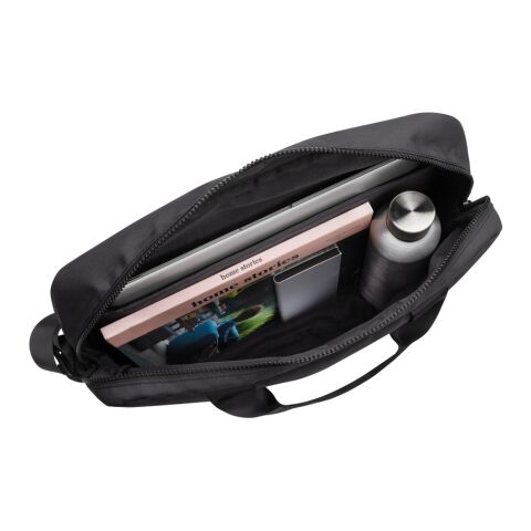 Swiss Peak Aware™ RPET Essential 15.6&quot; Laptop Tasche schwarz | ohne Werbeanbringung | Nicht verfügbar | Nicht verfügbar | Nicht verfügbar
