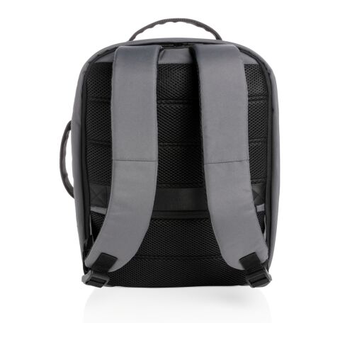 Impact AWARE™ RPET Anti-Diebstahl 15,6&quot; Laptop-Rucksack grau | ohne Werbeanbringung | Nicht verfügbar | Nicht verfügbar