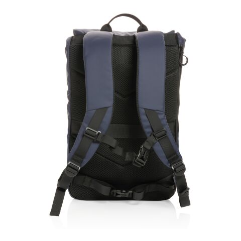 Impact AWARE™ RPET wasserabweisender 15.6" Laptop-Rucksack marineblau | ohne Werbeanbringung | Nicht verfügbar | Nicht verfügbar | Nicht verfügbar