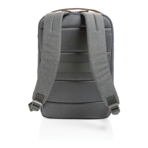 Impact AWARE™ 300D Two-Tone Deluxe 15.6&quot; Laptop-Rucksack grau | ohne Werbeanbringung | Nicht verfügbar | Nicht verfügbar