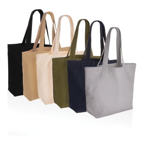 Impact Aware™ 240g/m² rcCanvas Shopper + Tasche, ungefärbt marineblau | ohne Werbeanbringung | Nicht verfügbar | Nicht verfügbar | Nicht verfügbar