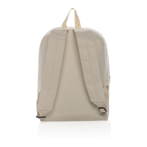 Impact Aware™ 285g/m² Recycled Canvas-Rucksack, ungefärbt weiß | ohne Werbeanbringung | Nicht verfügbar | Nicht verfügbar | Nicht verfügbar