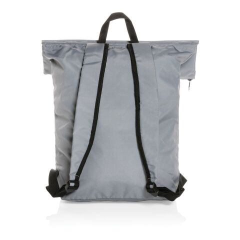 Dillon AWARE™ RPET faltbarer Lightweight-Rucksack grau | ohne Werbeanbringung | Nicht verfügbar | Nicht verfügbar | Nicht verfügbar