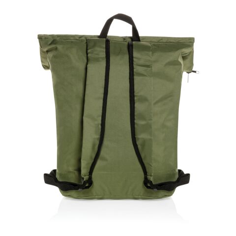 Dillon AWARE™ RPET faltbarer Lightweight-Rucksack grün | ohne Werbeanbringung | Nicht verfügbar | Nicht verfügbar | Nicht verfügbar