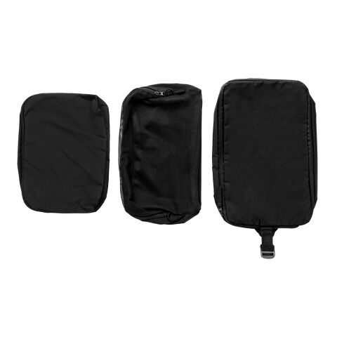 KENTO URBAN Packing Cube Set aus RCS recyceltem Nylon schwarz