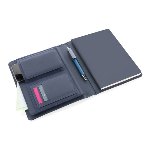 Impact AWARE™ RPET A5 Portfolio marineblau | ohne Werbeanbringung | Nicht verfügbar | Nicht verfügbar