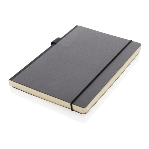 A5 FSC® Deluxe Hardcover Notizbuch schwarz | ohne Werbeanbringung | Nicht verfügbar | Nicht verfügbar