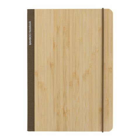 Scribe A5 Notibuch aus FSC Bambus braun