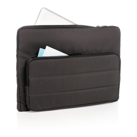 Impact AWARE™ RPET 15,6&quot; Laptop-Sleeve schwarz | ohne Werbeanbringung | Nicht verfügbar | Nicht verfügbar