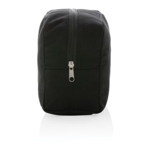 Impact Aware™ 285g/m² Kosmetiktasche aus ungefärbtem Canvas schwarz | ohne Werbeanbringung | Nicht verfügbar | Nicht verfügbar | Nicht verfügbar