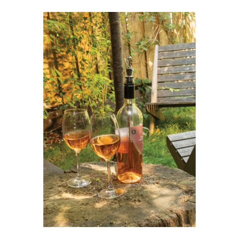 Vino Weinkühler-Stab silber | ohne Werbeanbringung | Nicht verfügbar | Nicht verfügbar