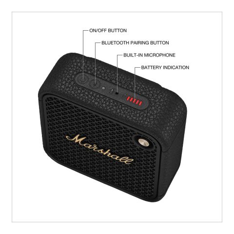 Marshall Willen II 17H+ Lautsprecher schwarz