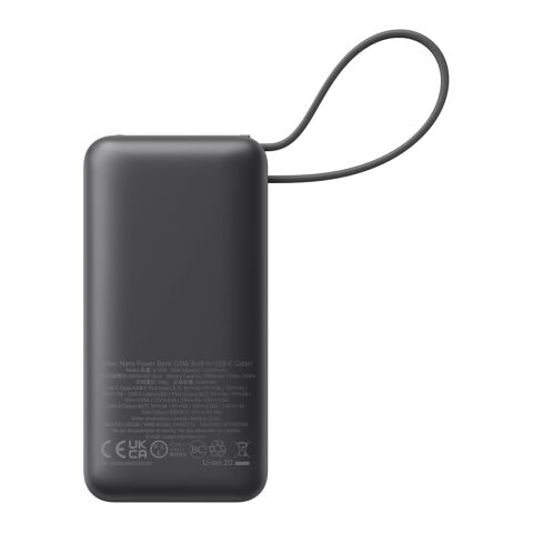 Anker Nano Powerbank 30W, mit integriertem USB-C-Kabel schwarz