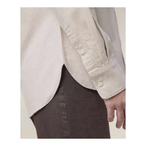 POD Stanley&amp;Stella - Stella Oxford Shirt beige | XL | DTF Linke Brust