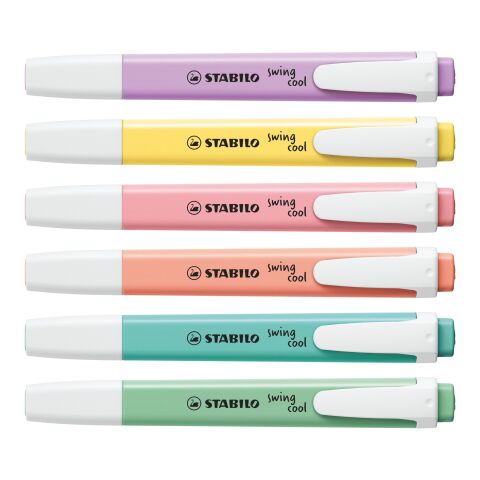 STABILO swing cool Pastel Leuchtmarkierer türkis | ohne Werbeanbringung | ohne Werbeanbringung | ohne Werbeanbringung