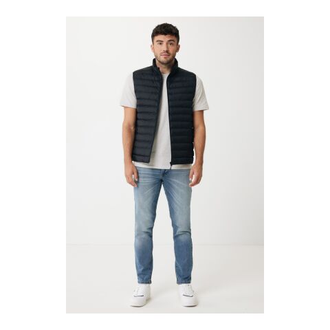 IQONIQ Meru Herren Bodywarmer aus recyceltem Polyester schwarz | S | ohne Werbeanbringung | Nicht verfügbar | Nicht verfügbar | Nicht verfügbar