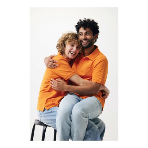 IQONIQ Yosemite Piqué-Poloshirt aus recycelter Baumwolle orange | XS | ohne Werbeanbringung | Nicht verfügbar | Nicht verfügbar | Nicht verfügbar