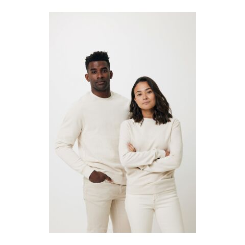 Iqoniq Denali ungefärbt. Rundhals-Sweater aus recycelter BW naturbelassen roh | XXXL | ohne Werbeanbringung | Nicht verfügbar | Nicht verfügbar | Nicht verfügbar