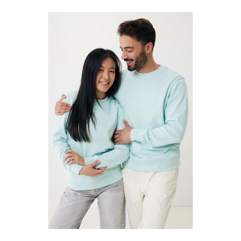 Iqoniq Etosha Lightweight Sweater aus recycelter Baumwolle zerdrückte Minze | M | ohne Werbeanbringung | Nicht verfügbar | Nicht verfügbar | Nicht verfügbar