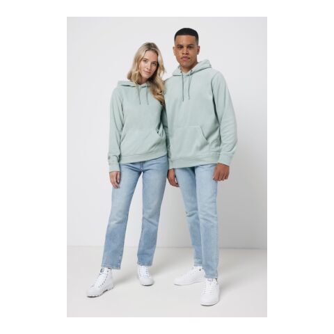 Iqoniq Trivor Mikrofleece-Kapuzen-Pulli aus recyc. Polyester Iceberg green | XL | ohne Werbeanbringung | Nicht verfügbar | Nicht verfügbar | Nicht verfügbar