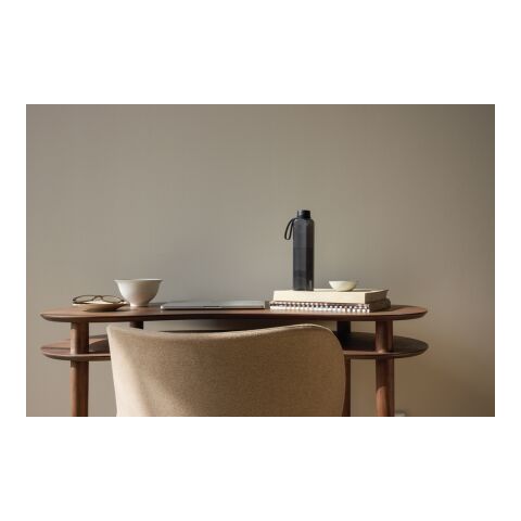 VINGA Arch 550ml Flasche aus RCS recyceltem PET schwarz | ohne Werbeanbringung | Nicht verfügbar | Nicht verfügbar