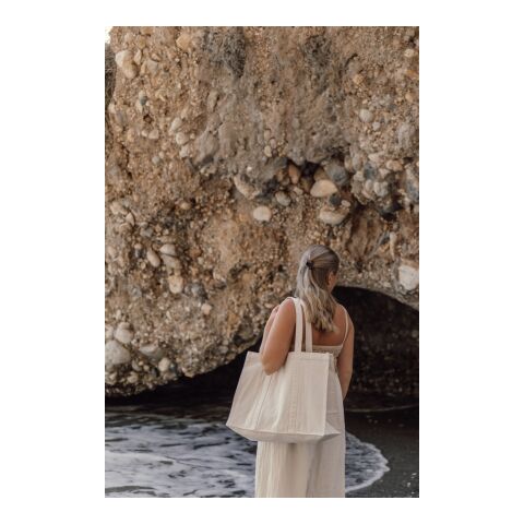 VINGA Hilo AWARE™ Maxi-Tasche aus recyceltem Canvas off white | ohne Werbeanbringung | Nicht verfügbar | Nicht verfügbar | Nicht verfügbar